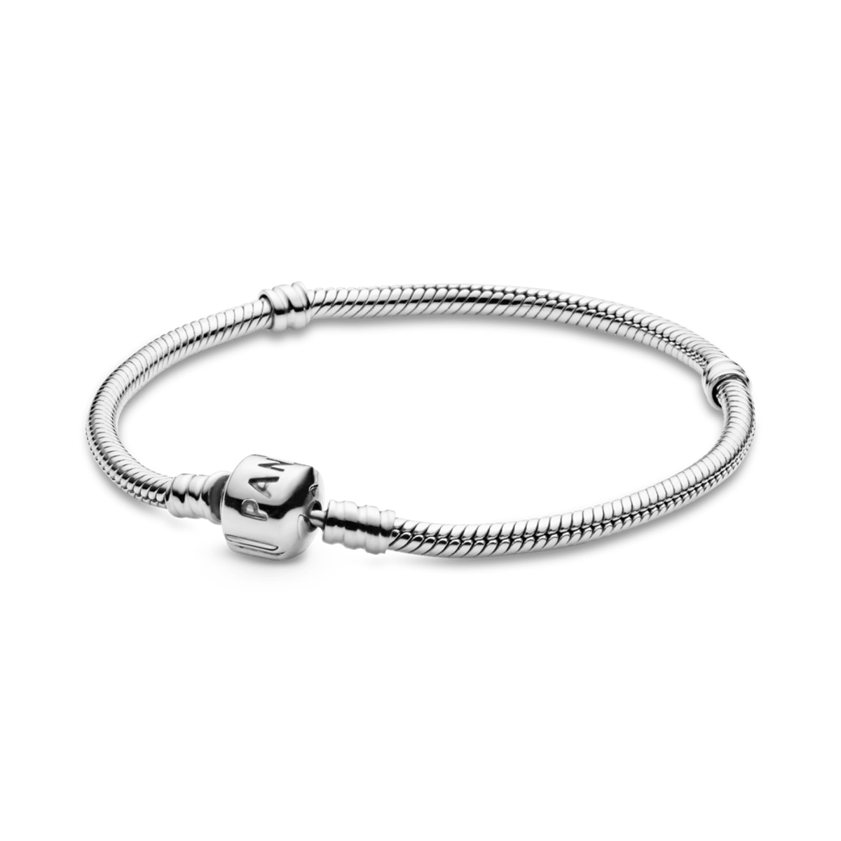 Bracelete Maleável Fecho Simples - Prata 925