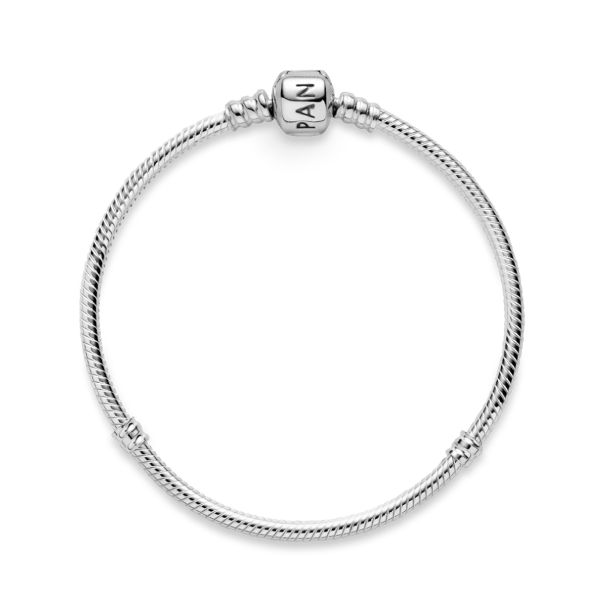 Bracelete Maleável Fecho Simples - Prata 925